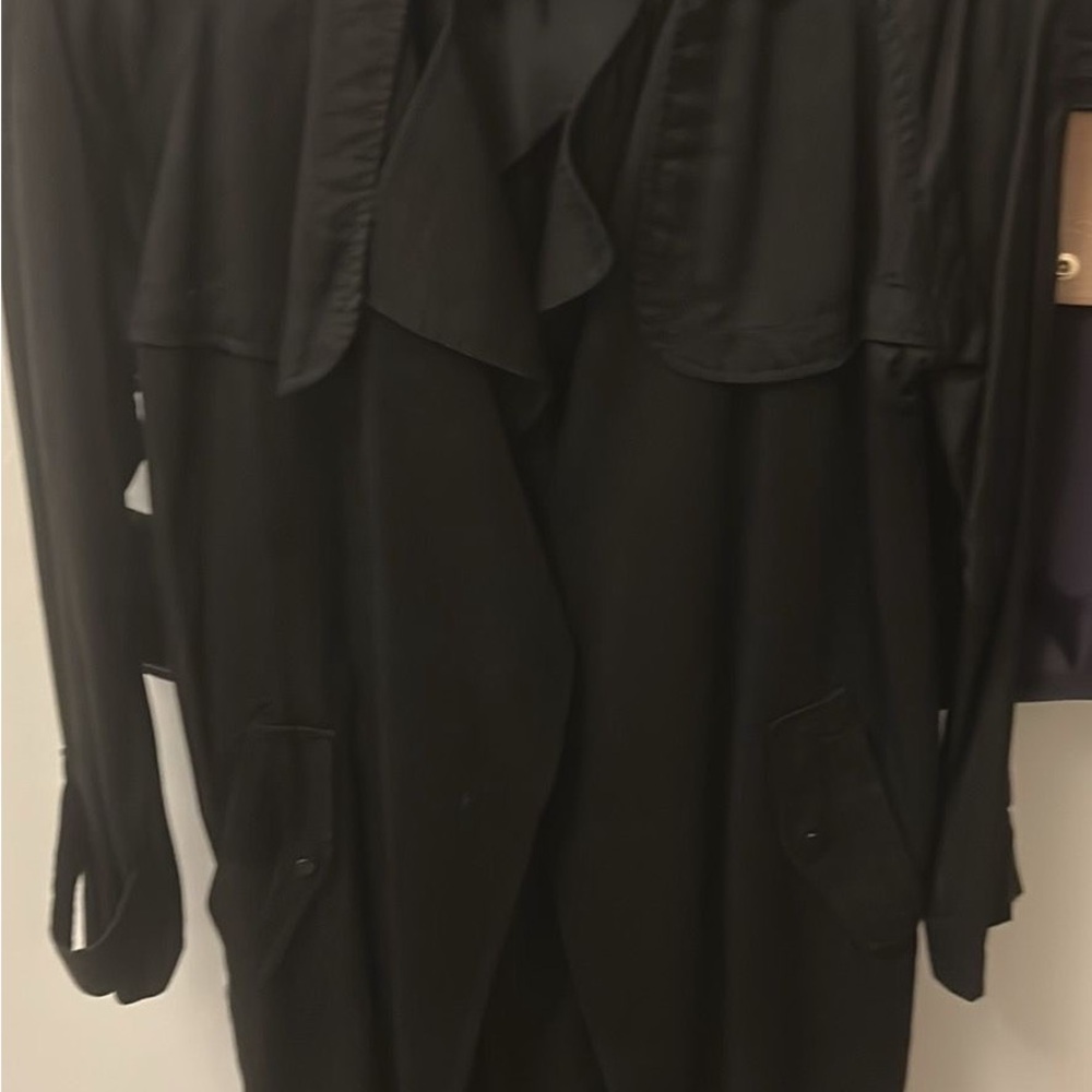 Babaton Classic Black Trench Coat